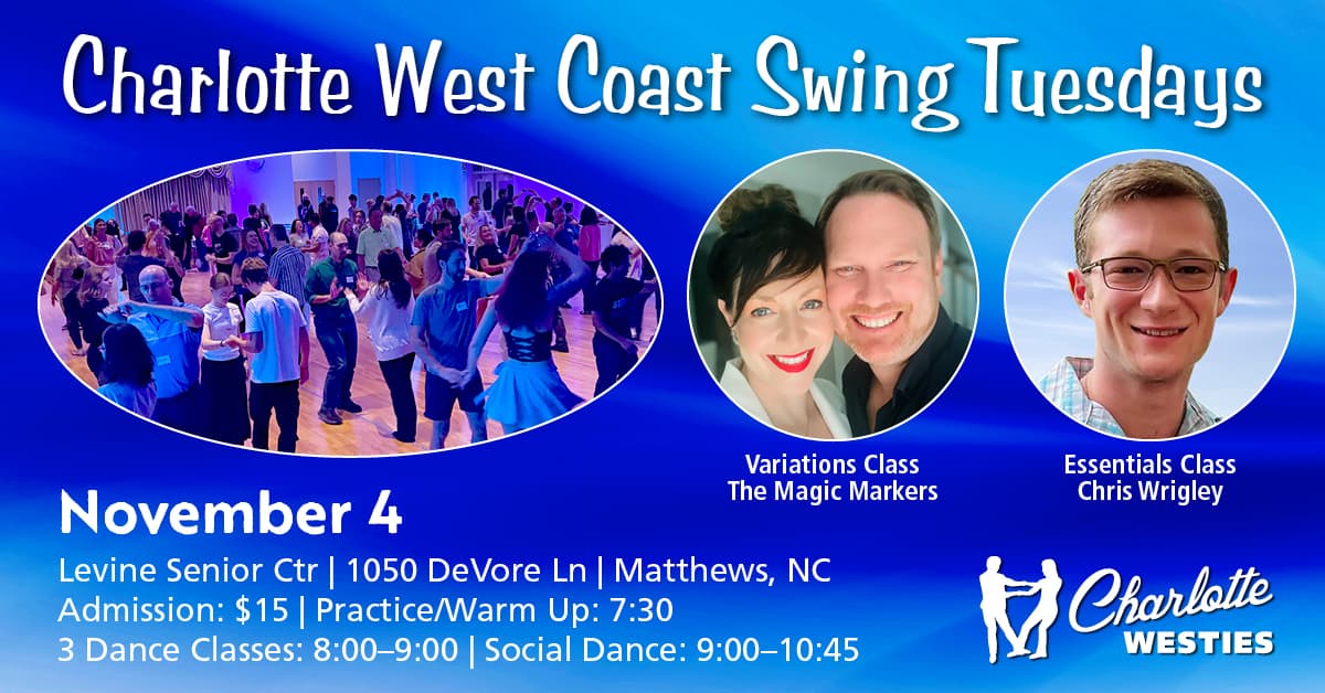 This week's Tuesday night dance.