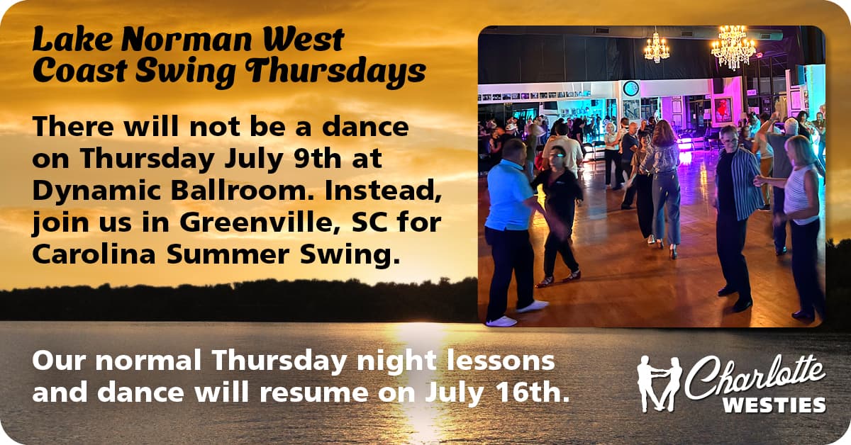 This week's Thursday night dance.