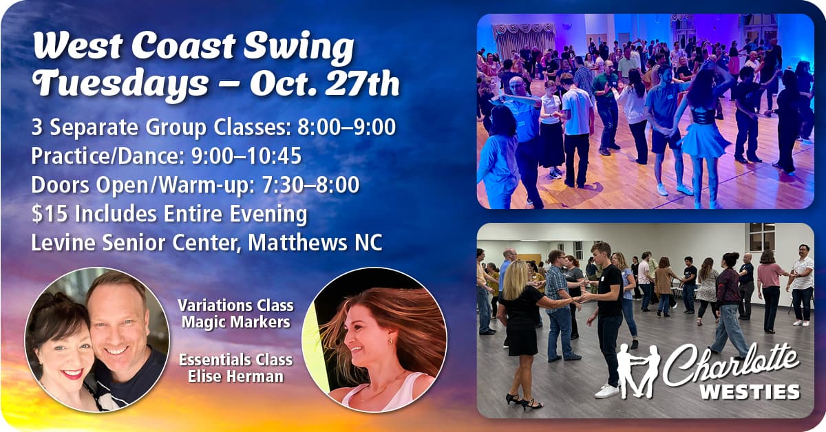 This week's Tuesday night dance.