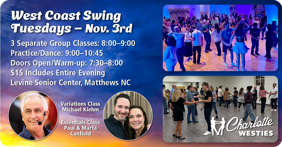 This week's Tuesday night dance.